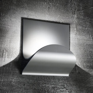 Cini&Nils Incontro LED nástěnné světlo mat stříbro