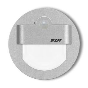 LED nástěnné svítidlo Skoff Rueda hliník studená 10V MJ-RUE-G-W s čidlem pohybu