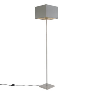 Moderní stojací lampa šedá – VT 1