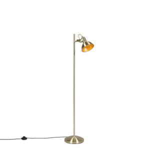 Průmyslová stojací lampa zlatá / mosaz 1-světlo – Tommy