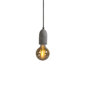 Průmyslová závěsná lampa na beton – Cava 1