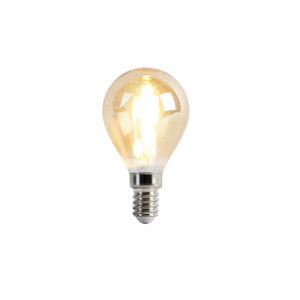E14 stmívatelná LED lampa P45 goldline 3,5W 330 lm 2100K