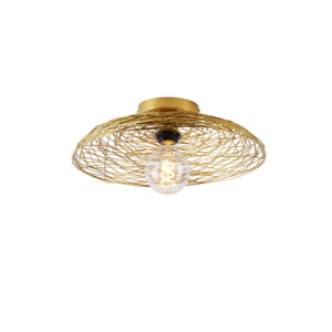 Orientální stropní svítidlo zlaté 40 cm – Glan
