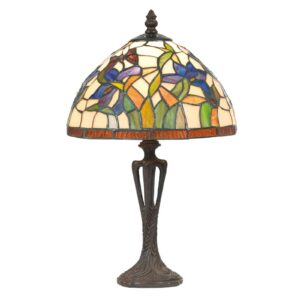Stolní lampa Elanda v Tiffany stylu