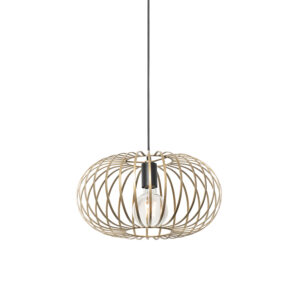 Designová závěsná lampa mosaz – Johanna