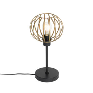 Designová stolní lampa mosaz – Johanna