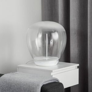 Artemide Empatia skleněná stolní lampa LED, Ø 36cm