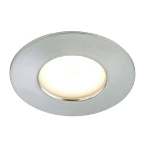 LED podhledové svítidlo Felia, IP44, barva hliník