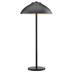 Stolní lampa Vali, výška 50 cm, černá