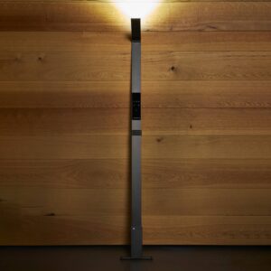 Luctra Flex LED stojací lampa, baterie černá