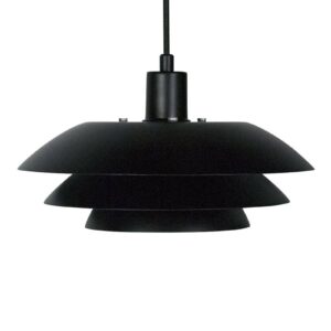 Dyberg Larsen DL31 závěsné světlo, kov, černé