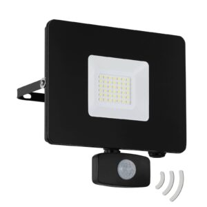 Faedo 3 LED venkovní reflektor, senzor, černá, 30W