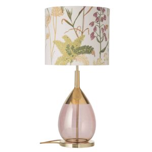 EBB & FLOW Lute stolní lampa, stínidlo Botanical