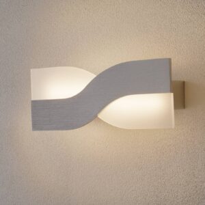 Nástěnné LED světlo Riace, 30 cm, hliník