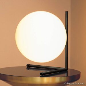 FLOS IC T2 stolní lampa, černá