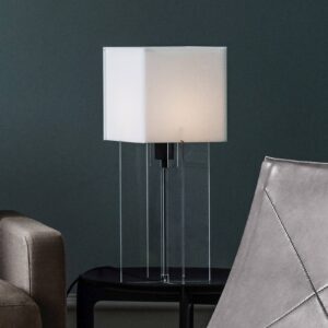 FRITZ HANSEN Cross-Plex stolní lampa, výška 50 cm