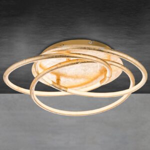Barna – LED stropní svítidlo ve zlatém designu