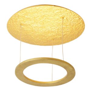 LED stropní světlo Venere, zlatá
