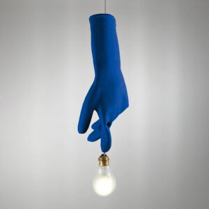 Ingo Maurer Blue Luzy – závěsné LED světlo modré