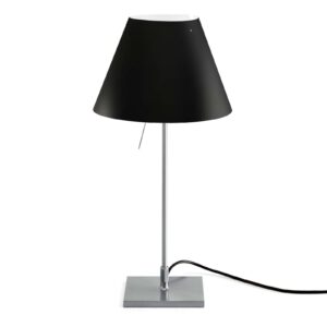 Luceplan Costanzina stolní lampa hliník, černá