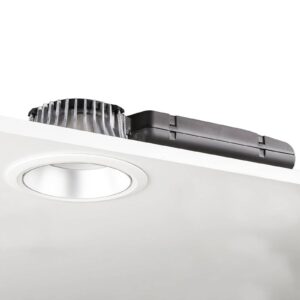 LED downlight D70-RF155 HF 4000K bílá/stříbrná