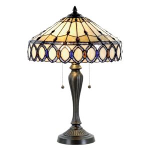 Stolní lampa Fiera v Tiffany stylu