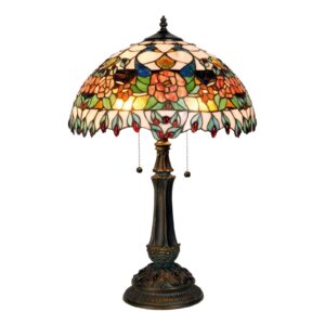 Nádherně barevná stolní lampa Maja