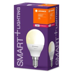 LEDVANCE SMART+ ZigBee E14 LED kapka 5W 2 700 K