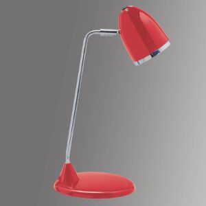 Elegantní stolní lampa Starlet - červená