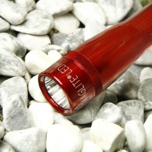 Mini-Maglite - červená LED kapesní svítilna