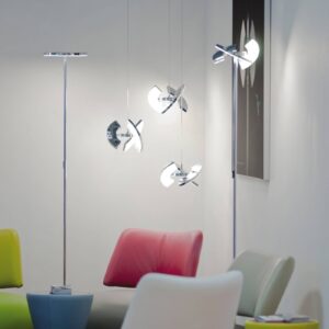 OLIGO Trinity LED závěsné světlo 3 pohyblivé prvky