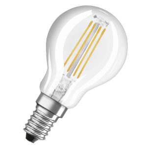 LED Filament žárovka E14 4 W, teplá bílá, 3ks