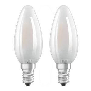 OSRAM LED svíčka žárovka E14 4W teplá bílá 2ks