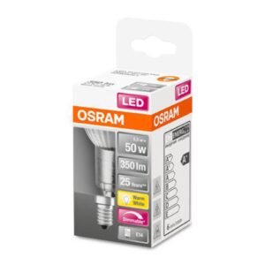 OSRAM LED žárovka E14 4,8W PAR16 2 700 K stmívací