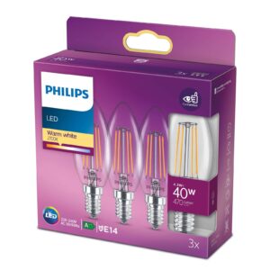 Philips LED svíčka E14 B35 4