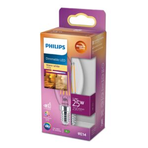 Philips LED svíčka E14 2W 827 WarmGlow