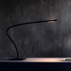 Prandina Paraph T3 LED stolní lampa stmívač černá