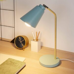 Pauleen True Charm stolní lampa světle modrá/zlatá