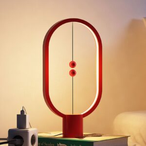 SEGULA Heng Balance LED stolní lampa, červená