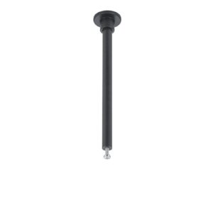 Montážní tyč pro DUOline kolejnici, černá, 12,5 cm