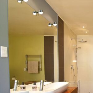 LED světlo se svorkou zrcadlo Puk Fix+ chrom