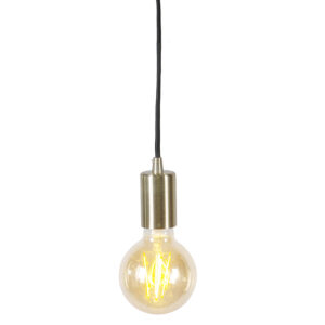 Moderní závěsná lampa zlatá – Facil 1