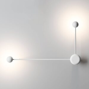 Vibia Pin - 2zdrojové LED nástěnné světlo bílé