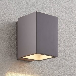 LED venkovní světlo Cataleya, beton, 12×16 cm