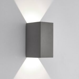 Lucande Vigga LED venkovní nástěnné světlo, beton