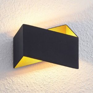 Arcchio Assona LED nástěnné svítidlo, černé zlato