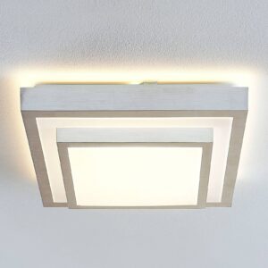 Lindby Mirco LED stropní světlo, hranaté, 37,5 cm