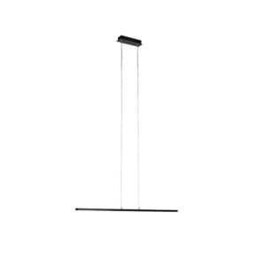 Moderní závěsná lampa černá 90 cm vč. LED – Banda