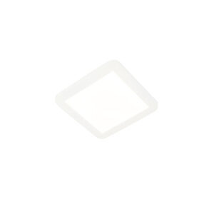 Stropní svítidlo bílé 22,5 cm včetně LED 3-stupňové stmívatelné IP44 – Steve