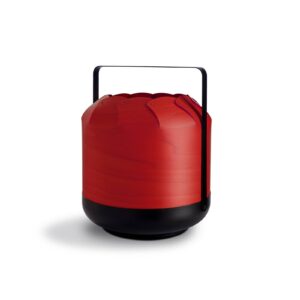 LZF Chou Short stolní lampa stmívací, červená